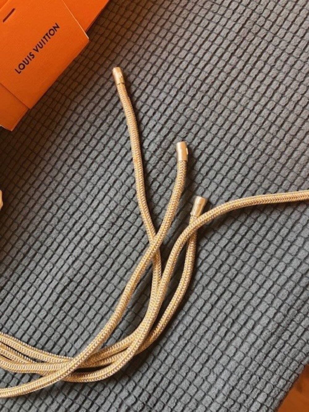 Strappy Tie Louis Vuitton Sandals - Picture 7 of 9